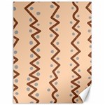 Print Pattern Minimal Tribal Canvas 12  x 16  11.86 x15.41  Canvas - 1