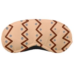 Print Pattern Minimal Tribal Sleep Mask by Cemarart