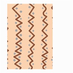 Print Pattern Minimal Tribal Small Garden Flag (two Sides) by Cemarart