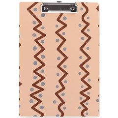 Print Pattern Minimal Tribal A4 Acrylic Clipboard by Cemarart