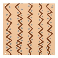 Print Pattern Minimal Tribal Banner And Sign 4  X 4  by Cemarart