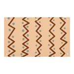 Print Pattern Minimal Tribal Banner and Sign 5  x 3  Front