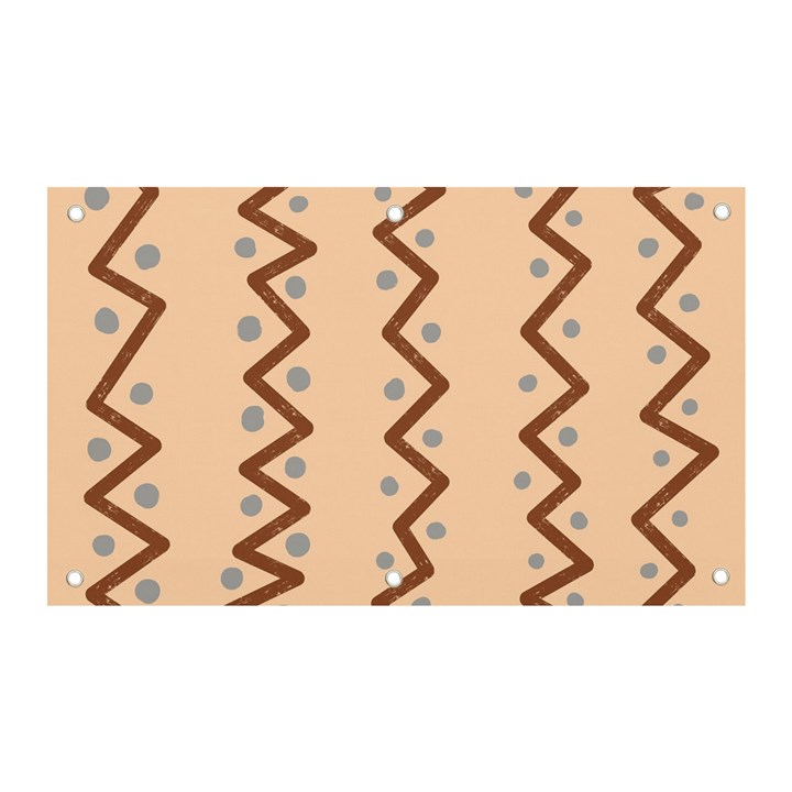 Print Pattern Minimal Tribal Banner and Sign 5  x 3 