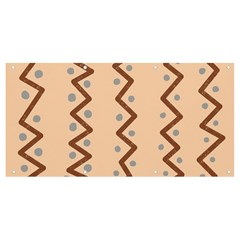 Print Pattern Minimal Tribal Banner And Sign 8  X 4  by Cemarart