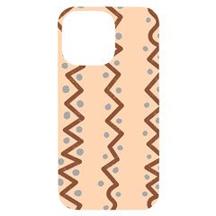 Print Pattern Minimal Tribal Iphone 14 Pro Max Black Uv Print Case