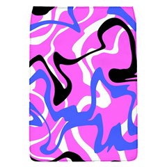 Swirl Pink White Blue Black Removable Flap Cover (s) by Cemarart