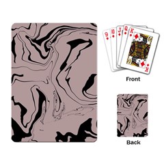 Chic Boho Decor Background Print Playing Cards Single Design (rectangle)