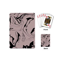 Chic Boho Decor Background Print Playing Cards Single Design (mini) by Cemarart