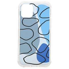 Boho Blue Deep Blue Artwork iPhone 12 mini TPU UV Print Case	