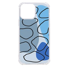 Boho Blue Deep Blue Artwork iPhone 13 Pro Max TPU UV Print Case