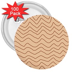 Background Wavy Zig Zag Lines 3  Buttons (100 pack) 