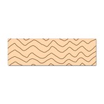 Background Wavy Zig Zag Lines Sticker Bumper (10 pack) Front