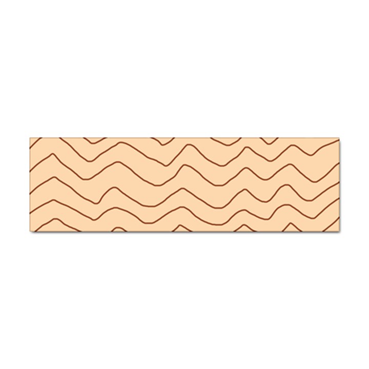 Background Wavy Zig Zag Lines Sticker Bumper (10 pack)