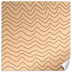 Background Wavy Zig Zag Lines Canvas 16  x 16 