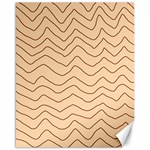 Background Wavy Zig Zag Lines Canvas 16  x 20  15.75 x19.29  Canvas - 1