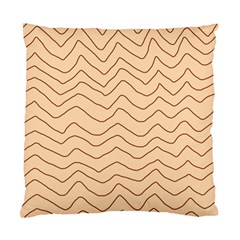 Background Wavy Zig Zag Lines Standard Cushion Case (One Side)