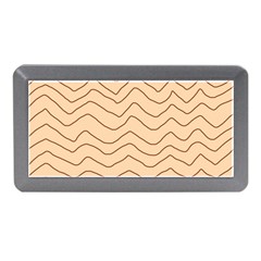 Background Wavy Zig Zag Lines Memory Card Reader (Mini)