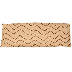 Background Wavy Zig Zag Lines Body Pillow Case Dakimakura (Two Sides)