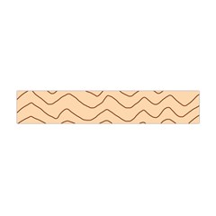 Background Wavy Zig Zag Lines Premium Plush Fleece Scarf (Mini)