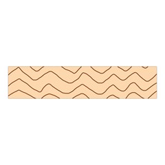 Background Wavy Zig Zag Lines Velvet Scrunchie