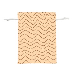 Background Wavy Zig Zag Lines Lightweight Drawstring Pouch (S)