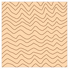 Background Wavy Zig Zag Lines Lightweight Scarf 