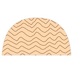 Background Wavy Zig Zag Lines Anti Scalding Pot Cap