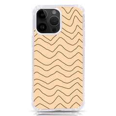 Background Wavy Zig Zag Lines iPhone 14 Pro Max TPU UV Print Case