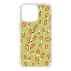 Pattern Leaves Print Background Iphone 13 Pro Tpu Uv Print Case