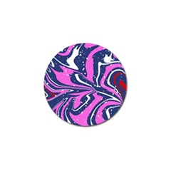 Texture Multicolour Grunge Golf Ball Marker (10 Pack)