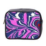 Texture Multicolour Grunge Mini Toiletries Bag (Two Sides) Front