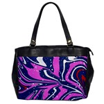 Texture Multicolour Grunge Oversize Office Handbag Front