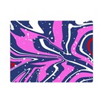 Texture Multicolour Grunge Premium Plush Fleece Blanket (Mini) 35 x27  Blanket Front