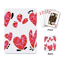 Elements Scribbles Brush Doodles Playing Cards Single Design (rectangle) by Cemarart