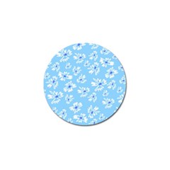 Flowers Pattern Print Floral Cute Golf Ball Marker (4 Pack) by Cemarart