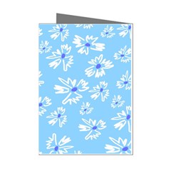 Flowers Pattern Print Floral Cute Mini Greeting Cards (pkg Of 8) by Cemarart