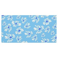 Flowers Pattern Print Floral Cute Banner And Sign 8  X 4  by Cemarart