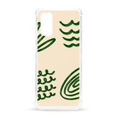 Elements Scribbles Wiggly Lines Samsung Galaxy S20 6 2 Inch Tpu Uv Case by Cemarart