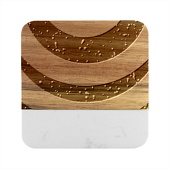 Texture Grunge Speckles Dot Marble Wood Coaster (square) by Cemarart