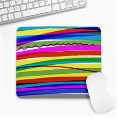 Print Ink Colorful Background Large Mousepad by Cemarart