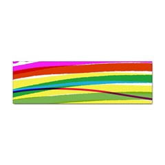 Print Ink Colorful Background Sticker Bumper (100 Pack) by Cemarart