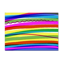 Print Ink Colorful Background Sticker A4 (10 Pack) by Cemarart