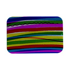 Print Ink Colorful Background Open Lid Metal Box (silver)   by Cemarart