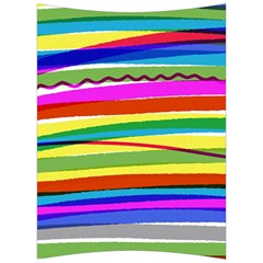 Print Ink Colorful Background Back Support Cushion by Cemarart