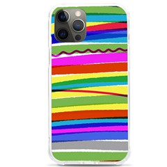 Print Ink Colorful Background Iphone 12 Pro Max Tpu Uv Print Case by Cemarart