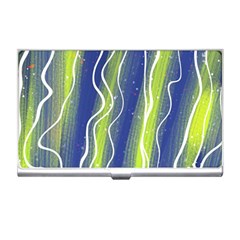 Texture Multicolour Gradient Grunge Business Card Holder by Cemarart