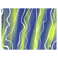 Texture Multicolour Gradient Grunge Two Sides Premium Plush Fleece Blanket (extra Small) by Cemarart