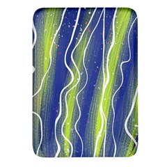 Texture Multicolour Gradient Grunge Rectangular Glass Fridge Magnet (4 Pack) by Cemarart