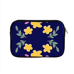 Doodle Flower Leaves Plant Design Apple MacBook Pro 15  Zipper Case