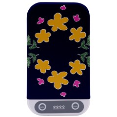 Doodle Flower Leaves Plant Design Sterilizers